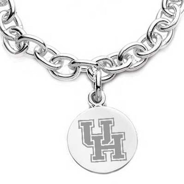 Houston Sterling Silver Charm Bracelet Shot #2