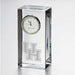 Houston Tall Glass Desk Clock by Simon Pearce
