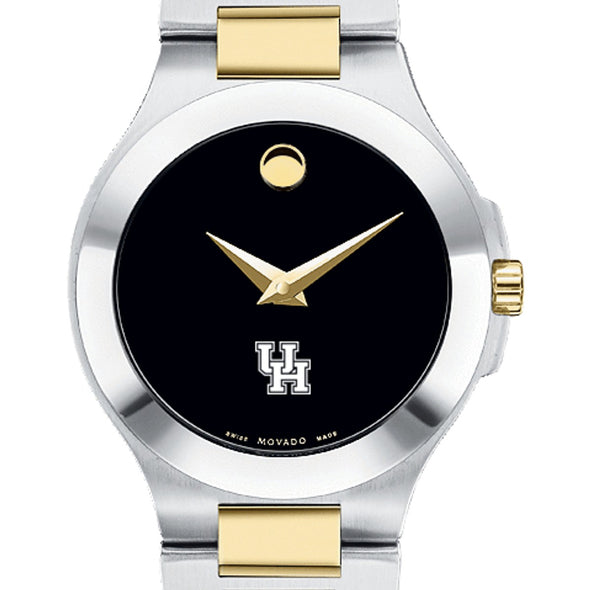 Houston Women&#39;s Movado Collection Two-Tone Watch with Black Dial Shot #1