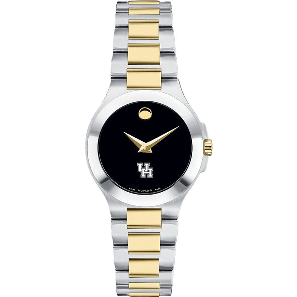 Houston Women&#39;s Movado Collection Two-Tone Watch with Black Dial Shot #2
