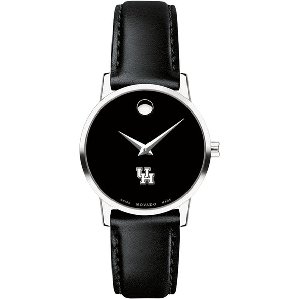 Houston Women&#39;s Movado Museum with Leather Strap Shot #2