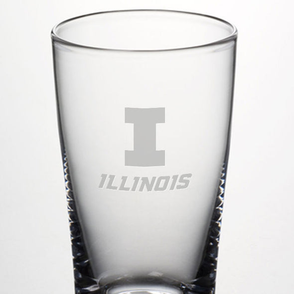 Illinois Ascutney Pint Glass by Simon Pearce Shot #2