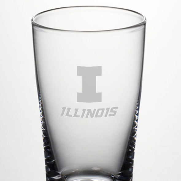 Illinois Ascutney Pint Glasses by Simon Pearce Shot #2