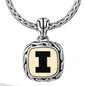 Illinois Classic Chain Necklace by John Hardy with 18K Gold Shot #3