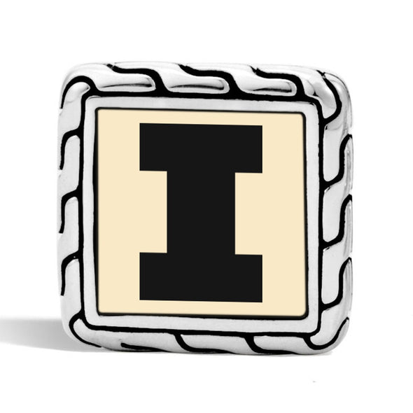Illinois Cufflinks by John Hardy with 18K Gold Shot #3