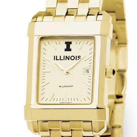 Illinois Men's Gold Quad with Bracelet Shot #1