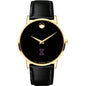 Illinois Men's Movado Gold Museum Classic Leather Shot #2