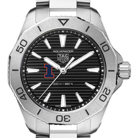 Illinois Men&#39;s TAG Heuer Steel Aquaracer with Black Dial Shot #1