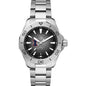 Illinois Men's TAG Heuer Steel Automatic Aquaracer with Black Dial Shot #2