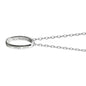 Illinois Monica Rich Kosann "Carpe Diem" Poesy Ring Necklace in Silver Shot #3