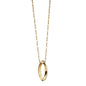 Illinois Monica Rich Kosann Poesy Ring Necklace in Gold Shot #2