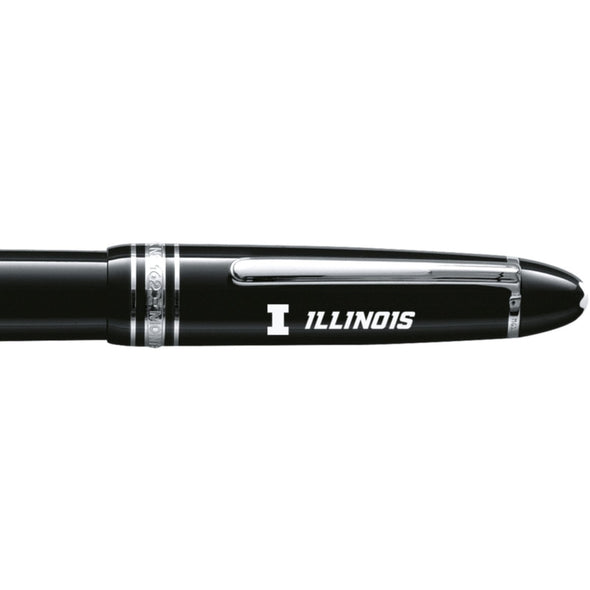 Illinois Montblanc Meisterstück LeGrand Rollerball Pen in Platinum Shot #2