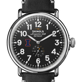 Illinois Shinola Watch, The Runwell 47 mm Black Dial Shot #1