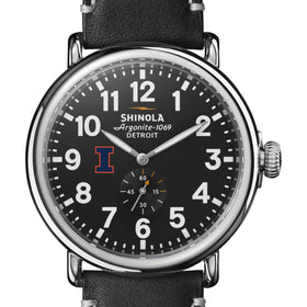 Illinois Shinola Watch, The Runwell 47mm Black Dial Shot #1