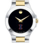 Illinois Women's Movado Collection Two-Tone Watch with Black Dial Shot #1
