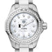 Illinois Women's TAG Heuer Steel Aquaracer with Diamond Dial & Bezel