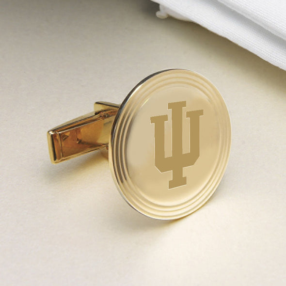 Indiana 18K Gold Cufflinks Shot #2
