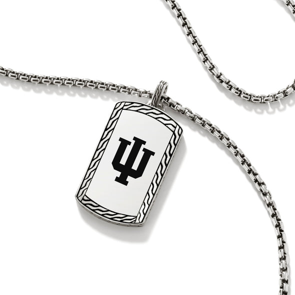 Indiana Dog Tag by John Hardy with Box Chain Shot #3