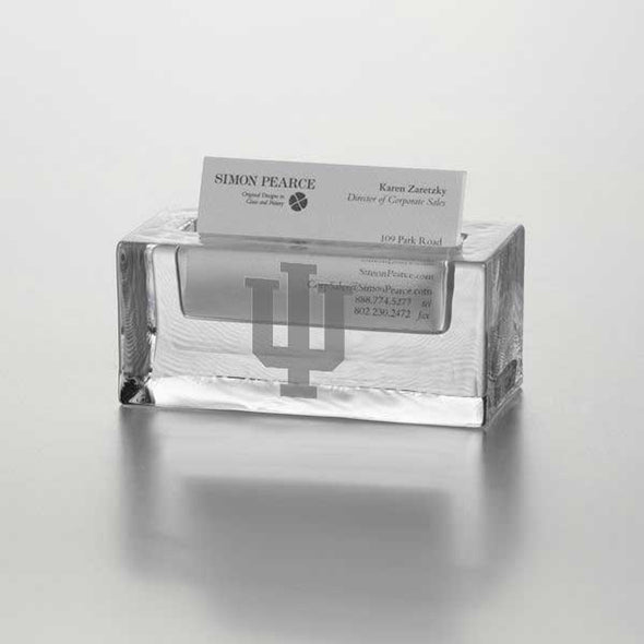 Indiana Glass Business Cardholder by Simon Pearce Shot #1