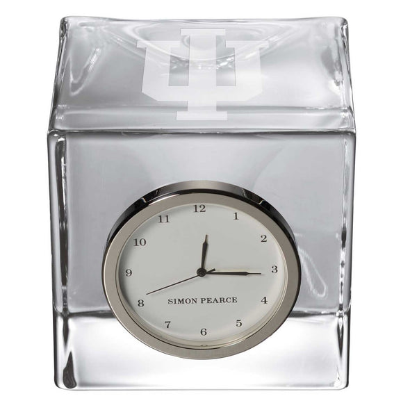 Indiana Glass Desk Clock by Simon Pearce Shot #2