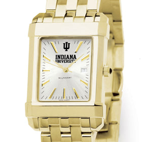 Indiana Men's Gold Watch with 2-Tone Dial & Bracelet at M.LaHart & Co. Shot #1