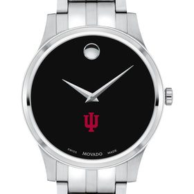 Indiana Men's Movado Collection Stainless Steel Watch with Black Dial Shot #1