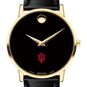 Indiana Men&#39;s Movado Gold Museum Classic Leather Shot #1