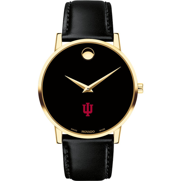 Indiana Men&#39;s Movado Gold Museum Classic Leather Shot #2