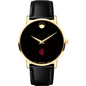 Indiana Men's Movado Gold Museum Classic Leather Shot #2