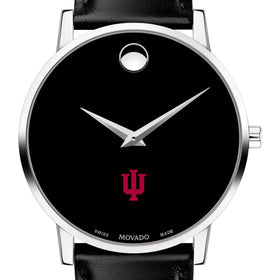 Indiana Men's Movado Museum with Leather Strap Shot #1