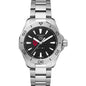 Indiana Men's TAG Heuer Steel Aquaracer with Black Dial Shot #2