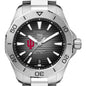 Indiana Men's TAG Heuer Steel Automatic Aquaracer with Black Dial Shot #1