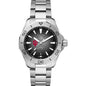 Indiana Men's TAG Heuer Steel Automatic Aquaracer with Black Dial Shot #2