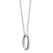 Indiana Monica Rich Kosann "Carpe Diem" Poesy Ring Necklace in Silver