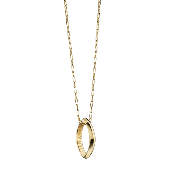 Indiana Monica Rich Kosann Poesy Ring Necklace in Gold Shot #2