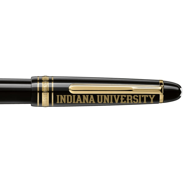 Indiana Montblanc Meisterstück Classique Fountain Pen in Gold Shot #2