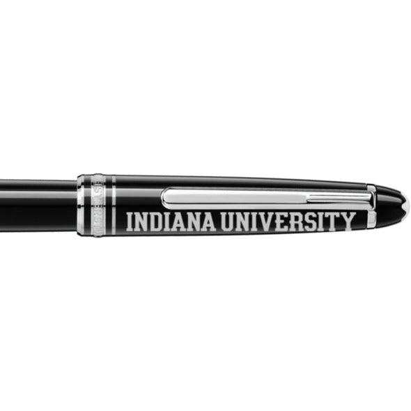 Indiana Montblanc Meisterstück Classique Rollerball Pen in Platinum Shot #2