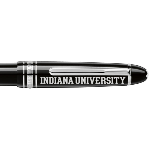 Indiana Montblanc Meisterstück Midsize Platinum-Coated Ballpoint Pen Shot #2