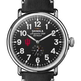 Indiana Shinola Watch, The Runwell 47mm Black Dial Shot #1