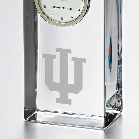 Indiana Tall Glass Desk Clock by Simon Pearce Shot #2