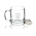 Indiana University 13 oz Glass Coffee Mug