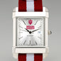 Indiana University Collegiate Watch with RAF Nylon Strap for Men Shot #1