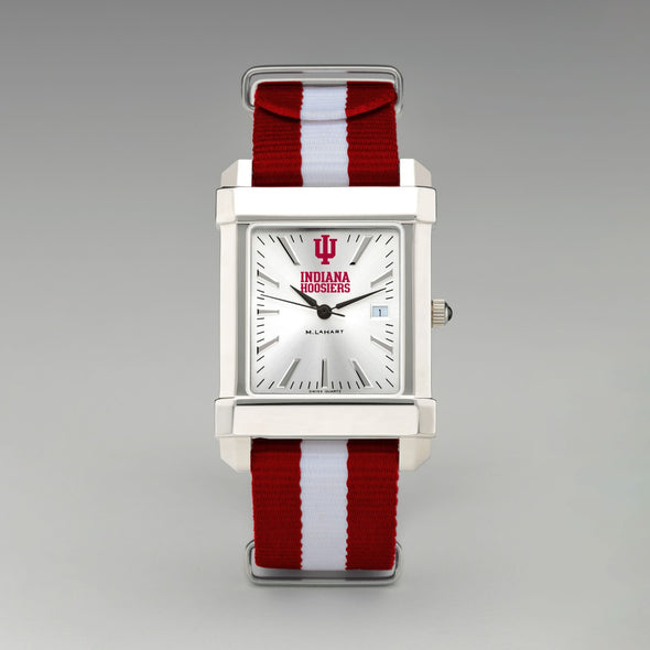 Indiana University Collegiate Watch with RAF Nylon Strap for Men Shot #2