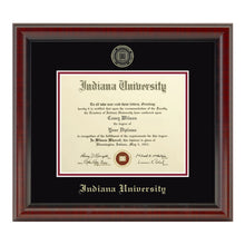 Indiana University Diploma Frame, the Fidelitas Shot #1
