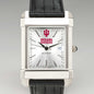 Indiana University Men's Collegiate Watch with Leather Strap Shot #1