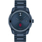 Indiana University Men's Movado BOLD Blue Ion with Date Window Shot #2