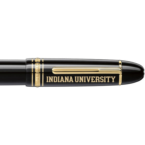 Indiana University Montblanc Meisterstück 149 Fountain Pen in Gold Shot #2