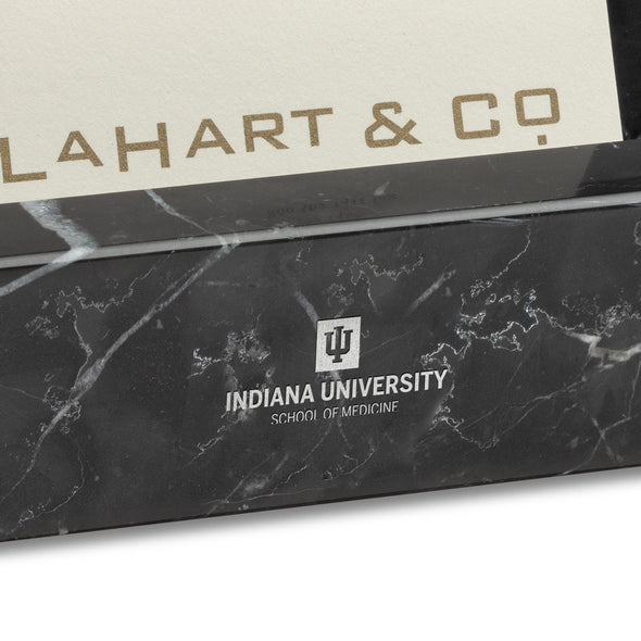 Indiana University School of Medicine Marble Business Card Holder Shot #2