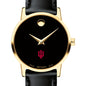Indiana Women's Movado Gold Museum Classic Leather Shot #1