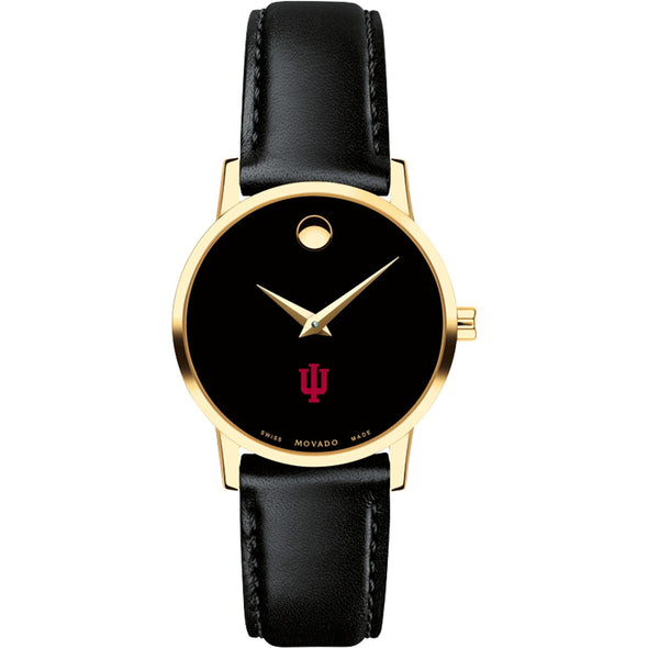 Indiana Women&#39;s Movado Gold Museum Classic Leather Shot #2